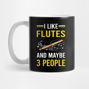 3 People Flute Mug
